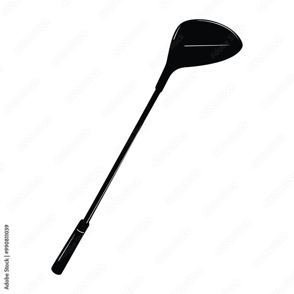 Golf club silhouette vector Golf club silhouette vector