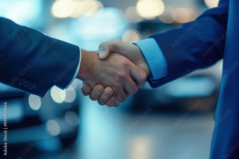 A close-up of two hands shaking, symbolizing agreement or partnership in a business context. A close-up of two hands shaking, symbolizing agreement or partnership in a business context.