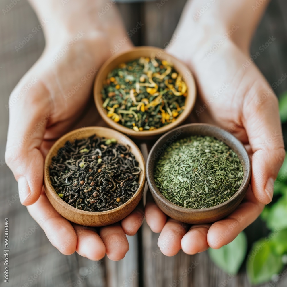 Person preparing tea extracts for health benefits.