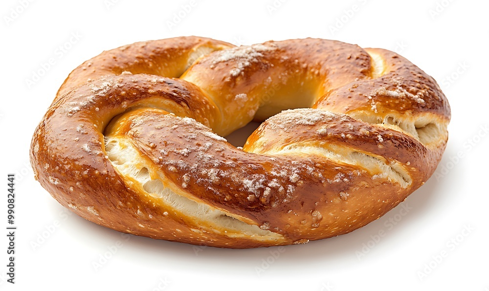 Soft Pretzel with Salt and a Golden Crust Soft Pretzel with Salt and a Golden Crust