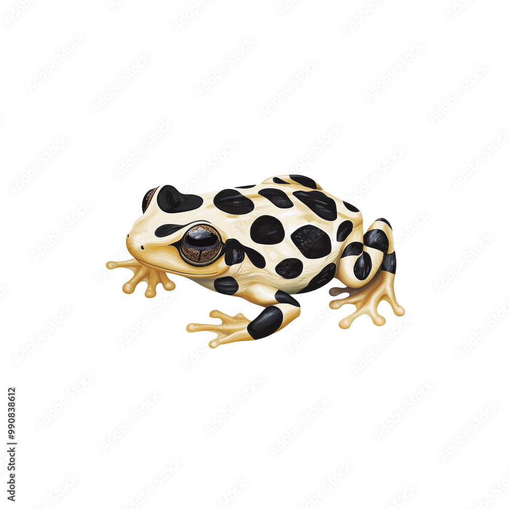 Yellow and Black Poison Dart Frog Yellow and Black Poison Dart Frog