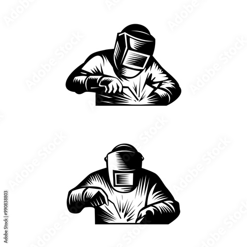 Welding silhouette