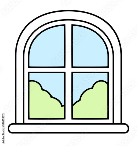 Okno ilustracja