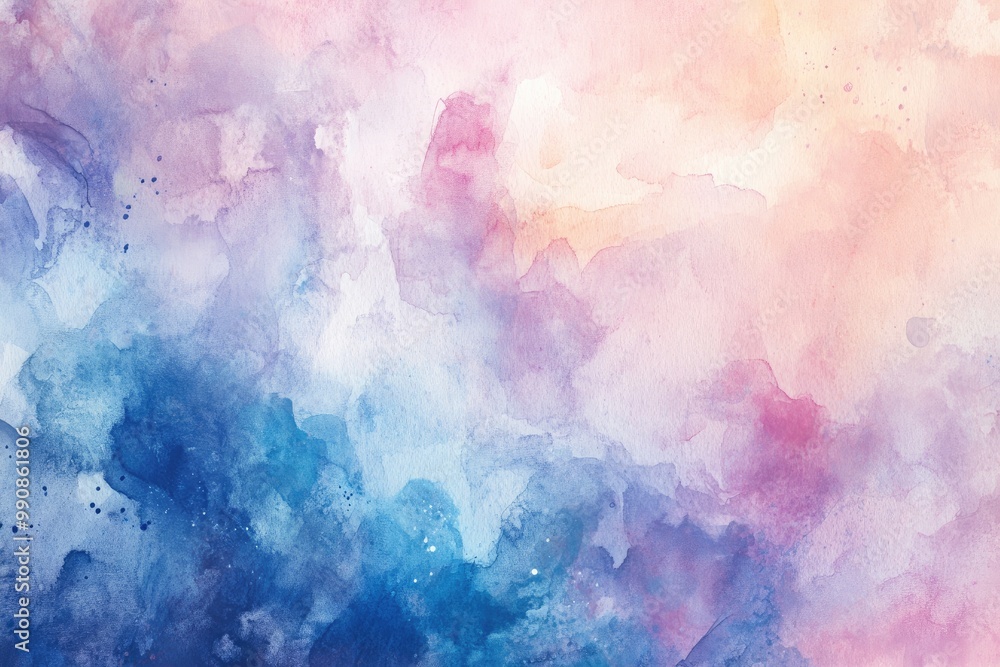Dreamlike watercolor texture with soft blends of pastel tones and flowing brushstrokes Dreamlike watercolor texture with soft blends of pastel tones and flowing brushstrokes