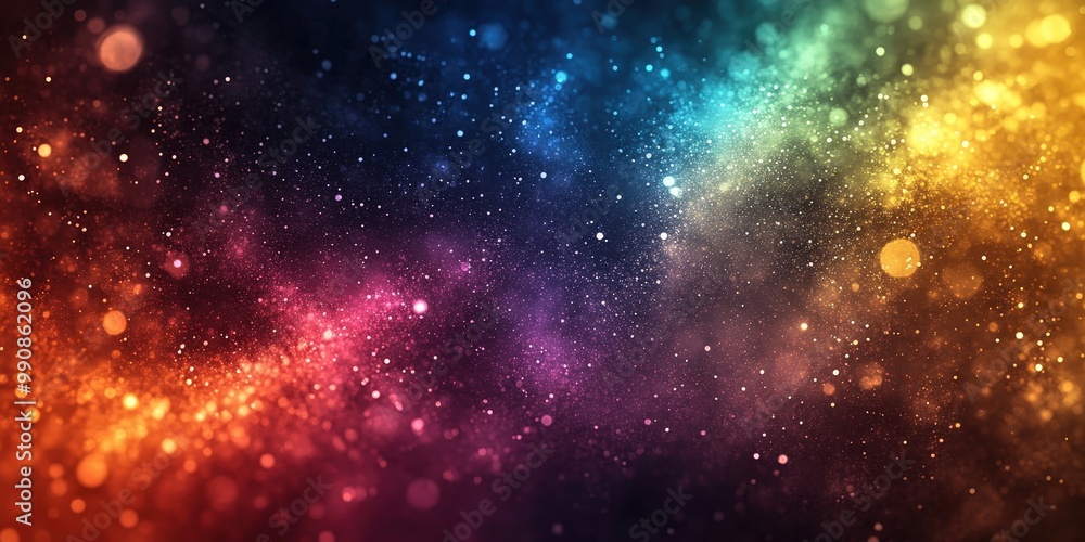 Colorful Iridescent Background with Rainbow Textures Colorful Iridescent Background with Rainbow Textures