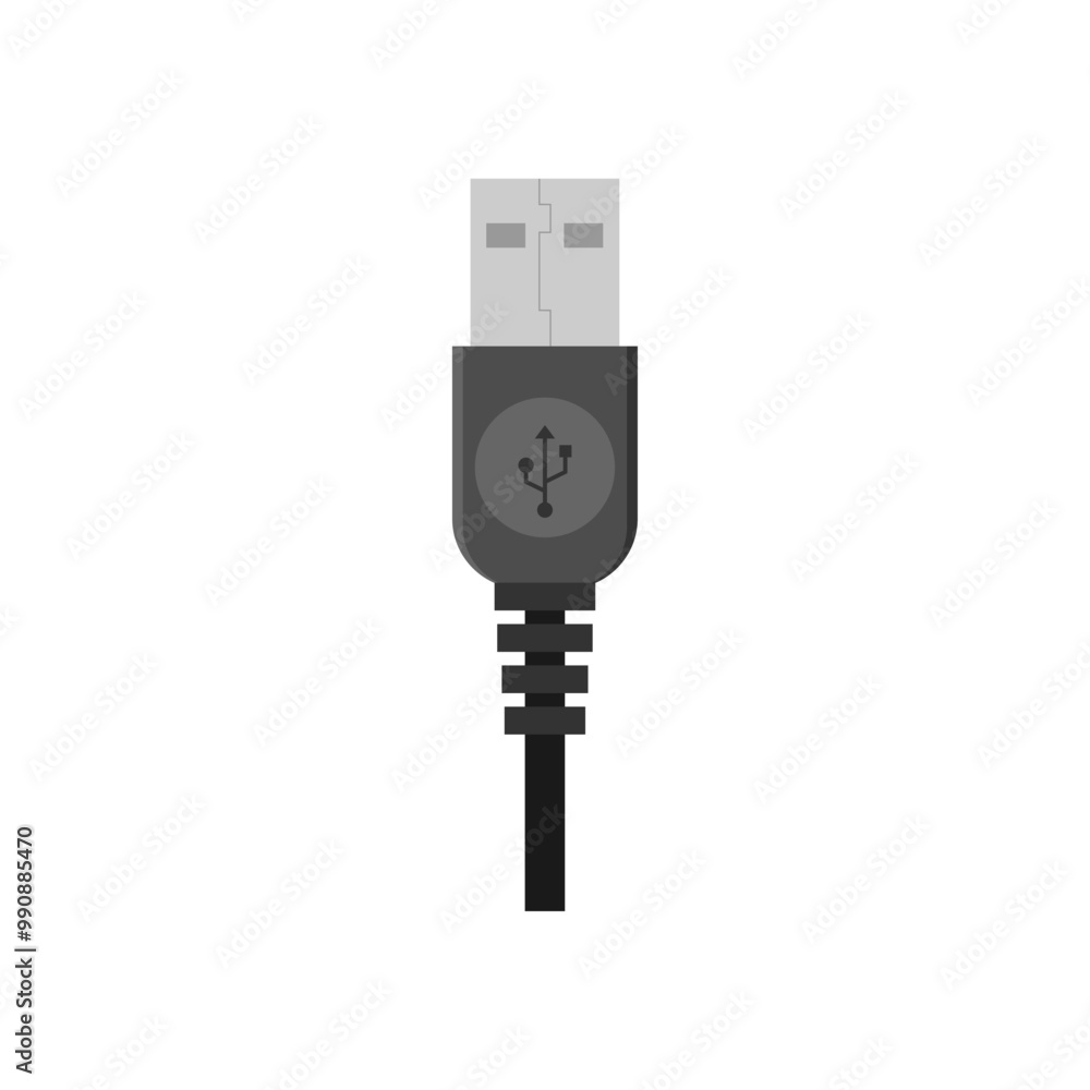 USB port flat design vector illustration. USB connector for mobile phone. socket plug in for gadget and electronics device. USB charging plug. USB port flat design vector illustration. USB connector for mobile phone. socket plug in for gadget and electronics device. USB charging plug.