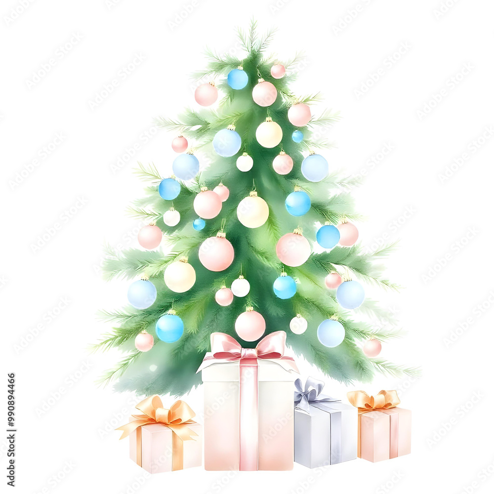 Christmas Tree Sublimation Clipart, Watercolor Christmas Tree Clipart design Isolated on white background. Christmas Tree Sublimation Clipart, Watercolor Christmas Tree Clipart design Isolated on white background.