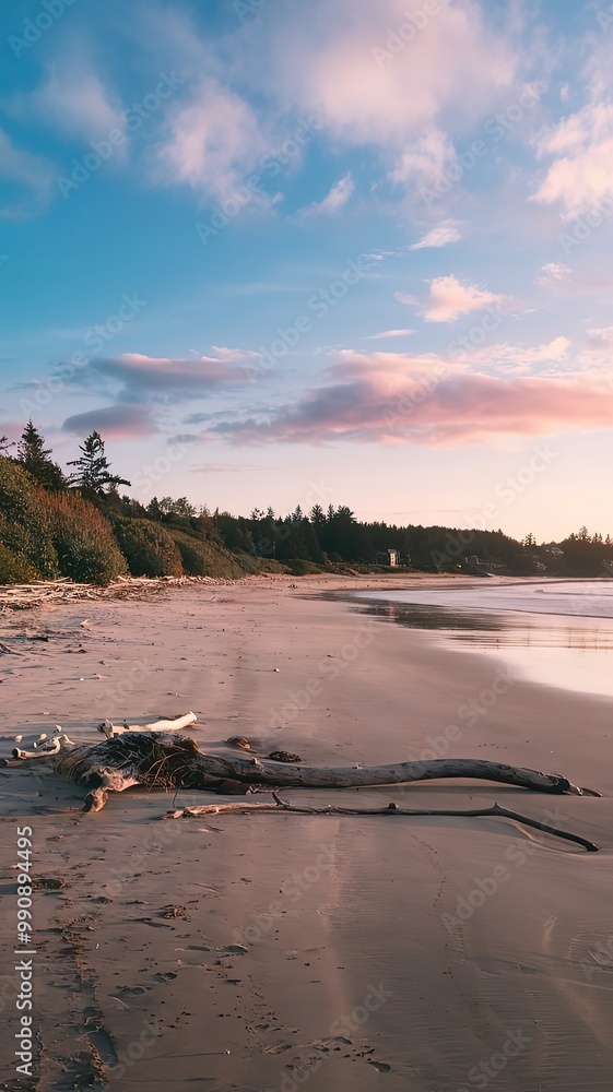 Obraz premium Wallpaper beach outdoors nature. made with generative Ai