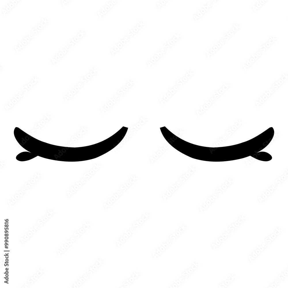 Sad eye cartoon design. Perfect for stickers, icons, logos, tattoos Sad eye cartoon design. Perfect for stickers, icons, logos, tattoos