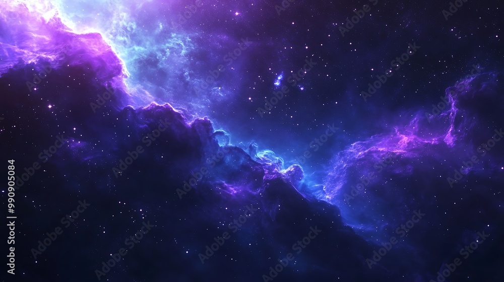 Space Galaxy Night Sky With Cosmic Clouds ,Universe science astronomy. Illustration Background Space Galaxy Night Sky With Cosmic Clouds ,Universe science astronomy. Illustration Background