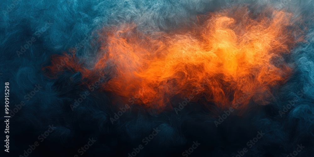 Dark Orange and Blue Abstract Background Design Dark Orange and Blue Abstract Background Design