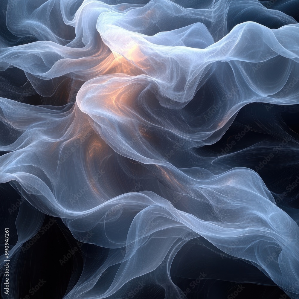 Fototapeta premium Flowing Light