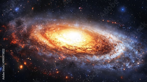 Stunning Celestial Supernova Eruption, Radiant Light Bursts and Shockwaves Expanding in the Cosmos, Space Phenomenon