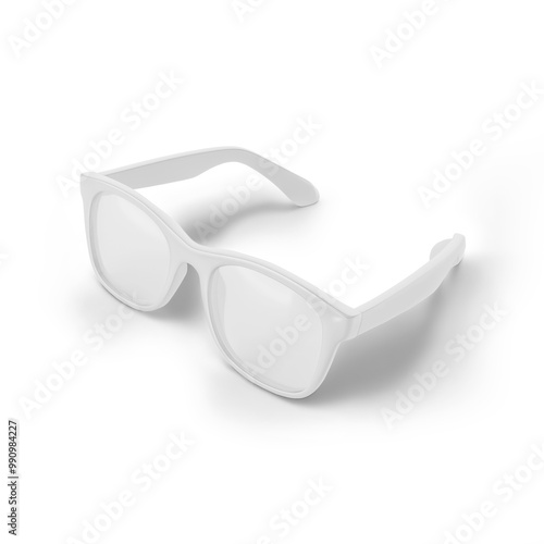 Classic White Sunglasses