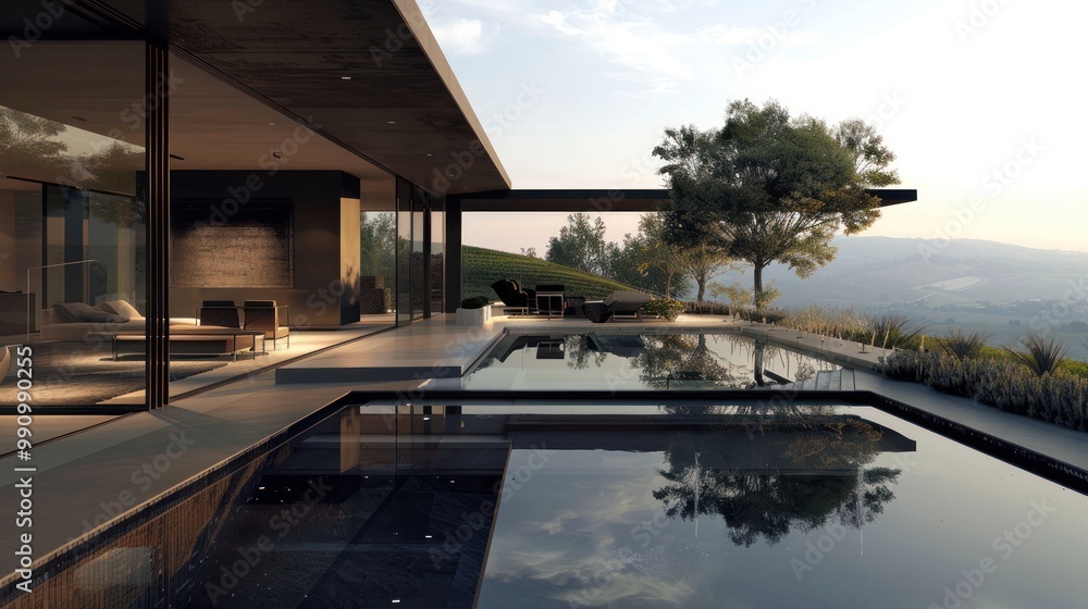Modern Home with Stunning Views Modern Home with Stunning Views