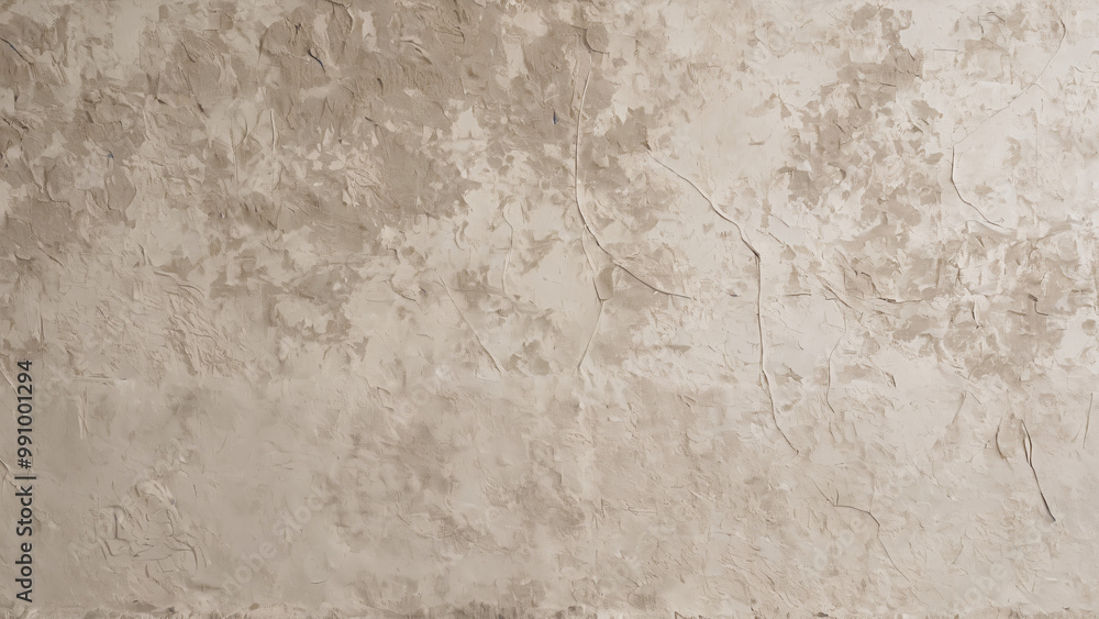 Fototapeta premium rough wall with a white stucco texture