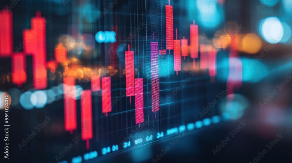 Stock Market Chart: Financial Growth and Business Plan Stock Market Chart: Financial Growth and Business Plan