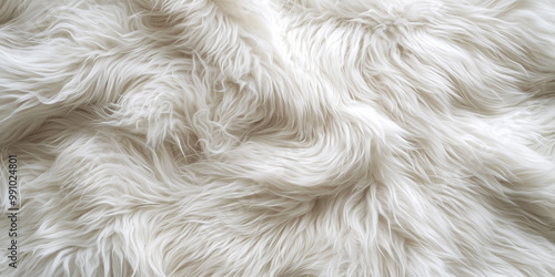 white wild fur texture. Abstract background and texture for design