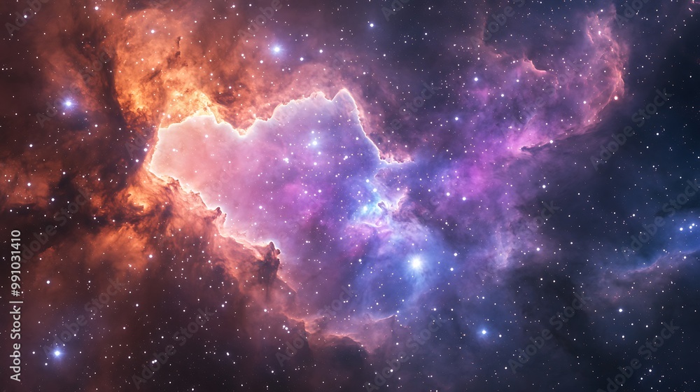 Space Galaxy Night Sky With Cosmic Clouds ,Universe science astronomy. Illustration Background Space Galaxy Night Sky With Cosmic Clouds ,Universe science astronomy. Illustration Background