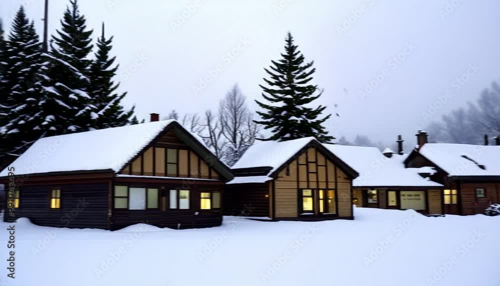house in winter house in winter