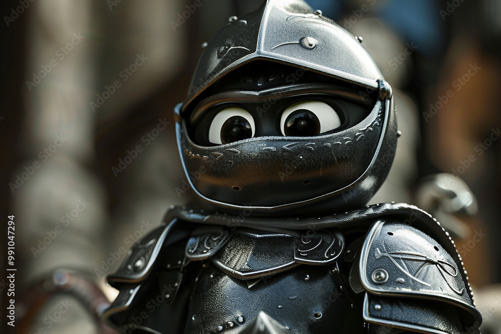 Mysterious funny character monster created with AI generative technology Mysterious funny character monster created with AI generative technology