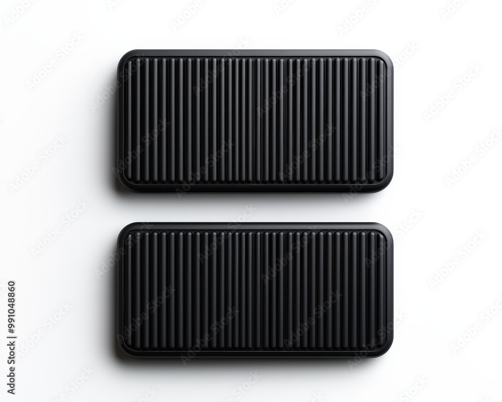 Symmetrical Elegance Minimalist Black Rectangles on White, Geometric Modern Art Concept, Clean Aesthetics Symmetrical Elegance Minimalist Black Rectangles on White, Geometric Modern Art Concept, Clean Aesthetics