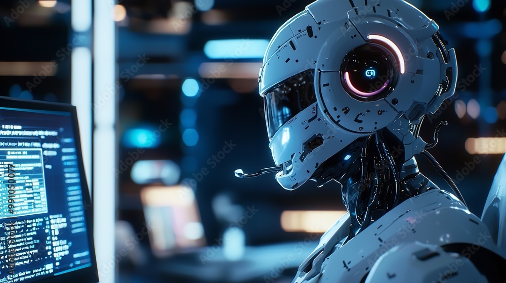 Fototapeta premium AI in Incident Triage and Analysis