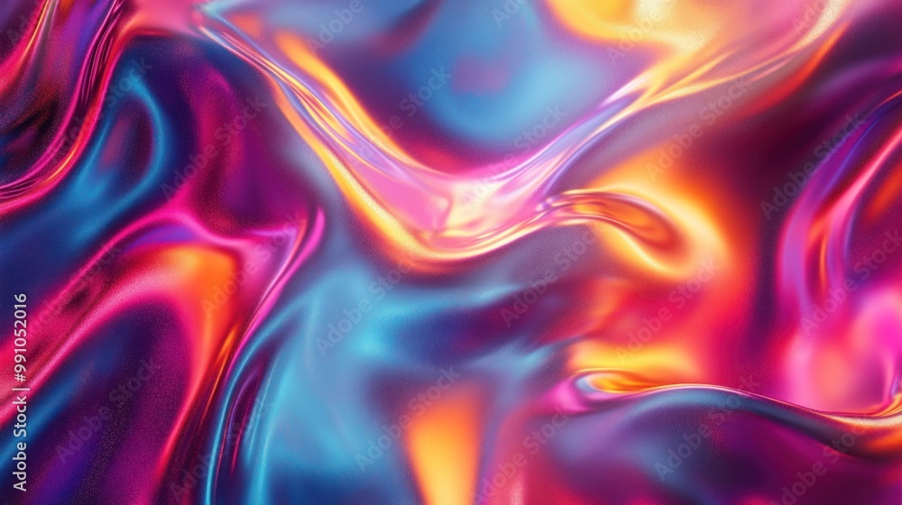A vibrant, abstract design featuring flowing colors and smooth textures. A vibrant, abstract design featuring flowing colors and smooth textures.