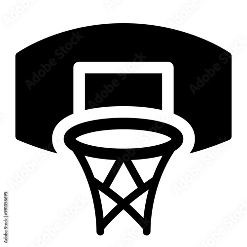 Basketball Backboard Icon