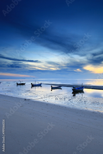 Beautiful Scenery of Thung wua laen beach, Saphli in Chumphon Province, Thailand  photo