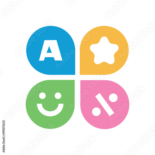 Children center education club logo vector