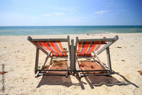 Scenery of Ao Nai Plao (Nai Plao Beach) in Khanom district Nakhon Si Thammarat province, Thailand  photo