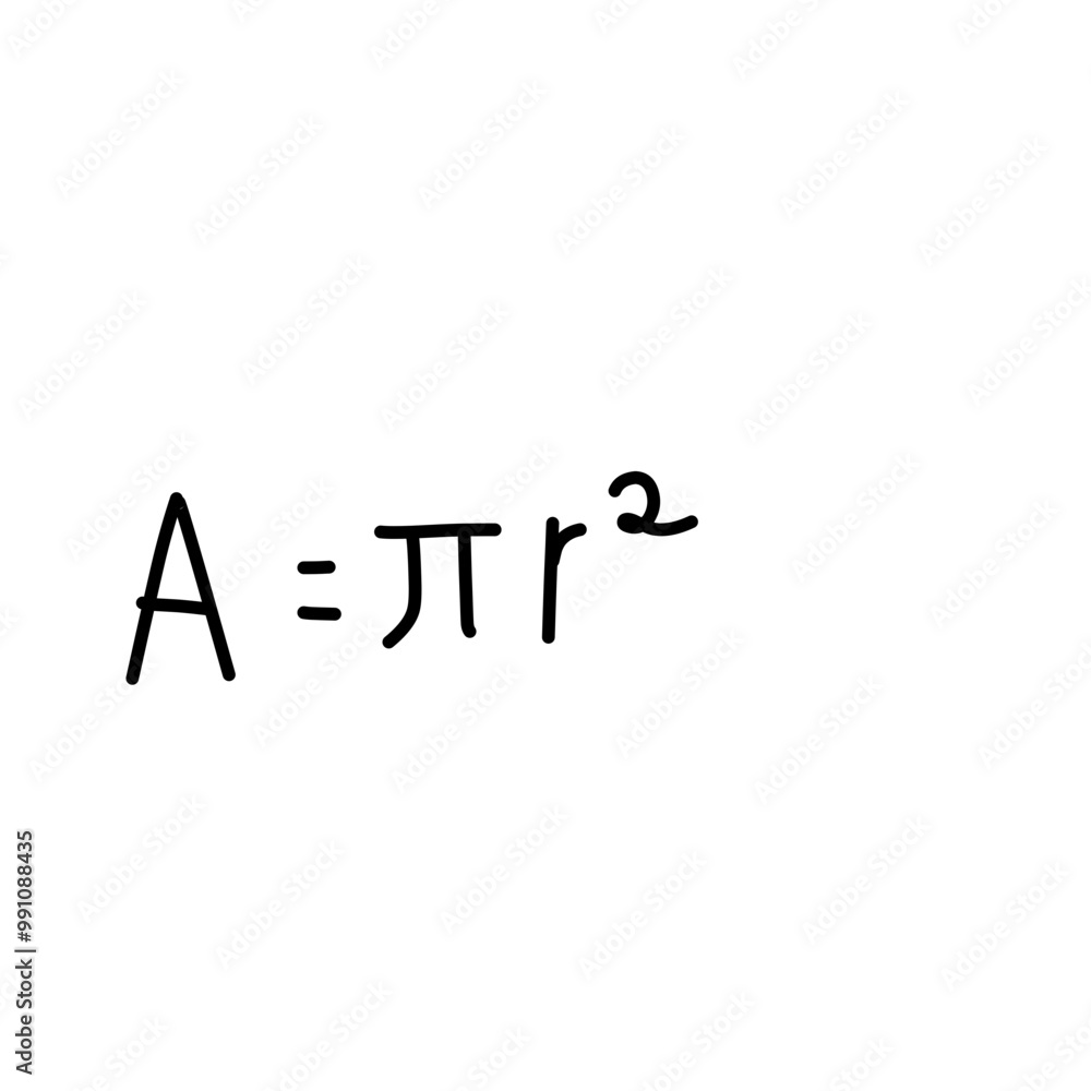 Hand Drawn Mathematic Formula Hand Drawn Mathematic Formula