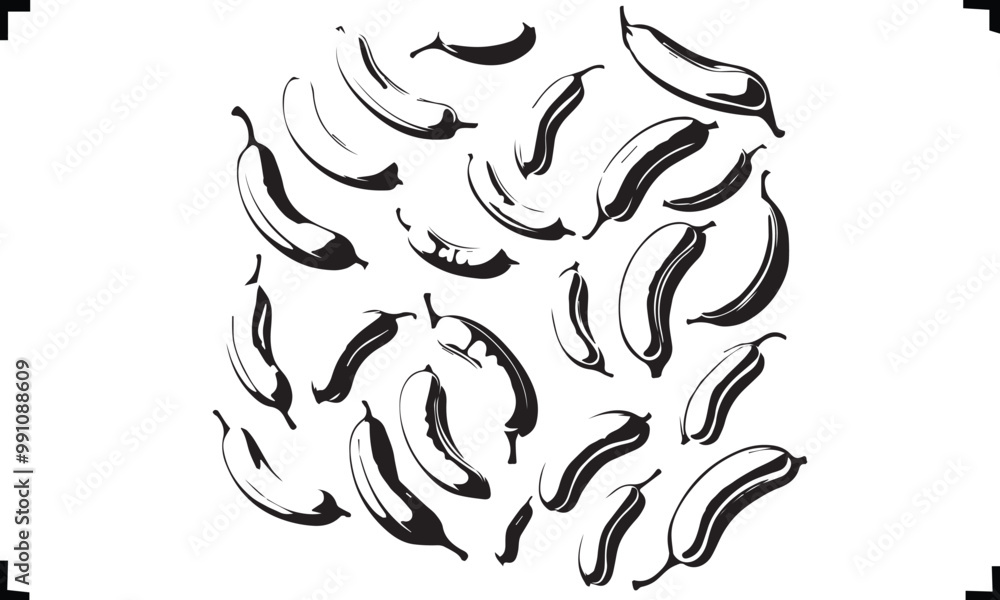 Banabas Abstract Silhouette Vector Graphics Pack Banabas Abstract Silhouette Vector Graphics Pack