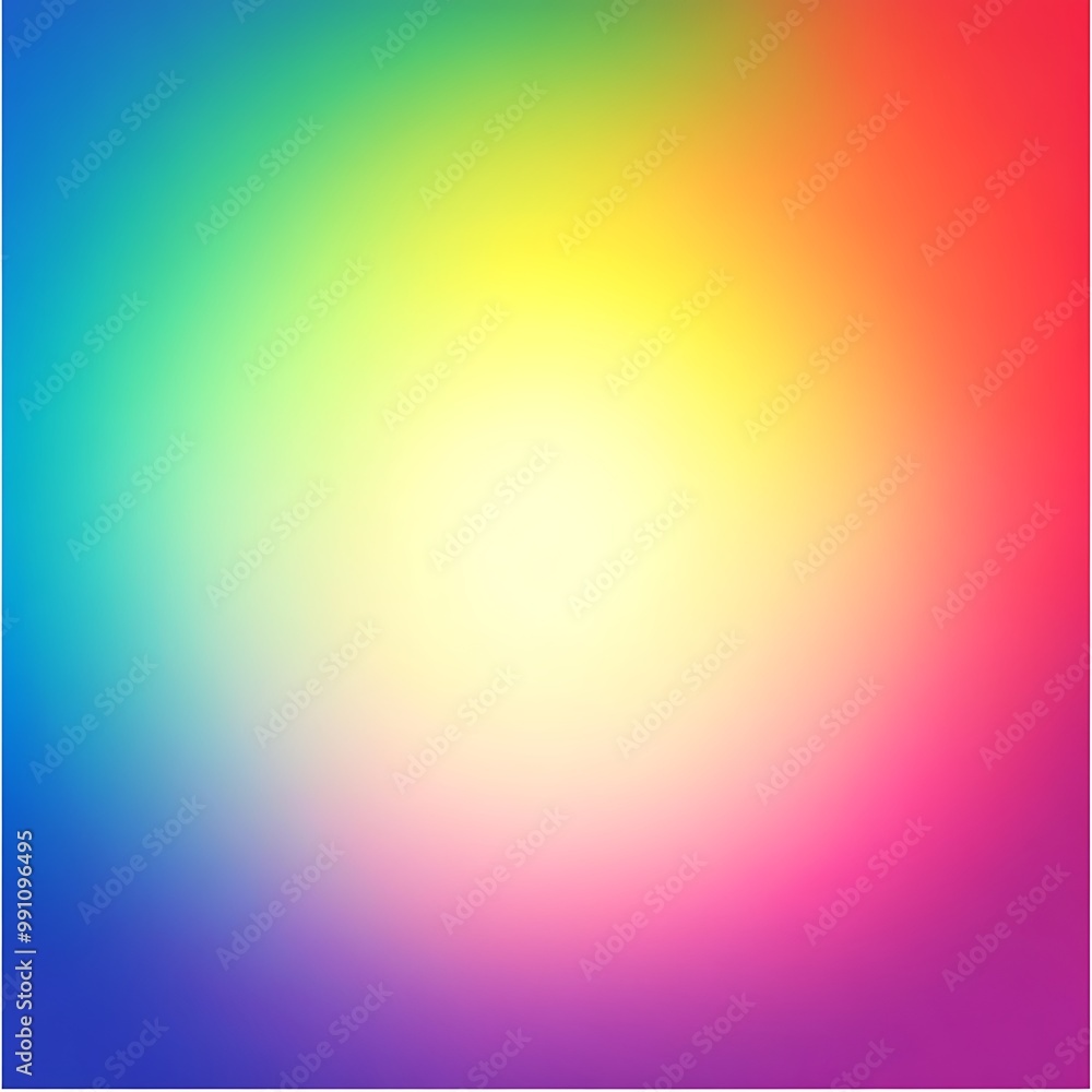 Rainbow Gradient Frame with Smooth Transition Rainbow Gradient Frame with Smooth Transition