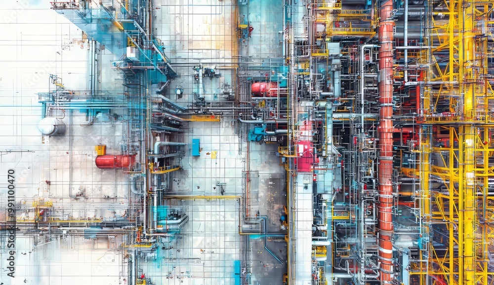 Design of pipelines using computer cad wireframes for modern industries Design of pipelines using computer cad wireframes for modern industries
