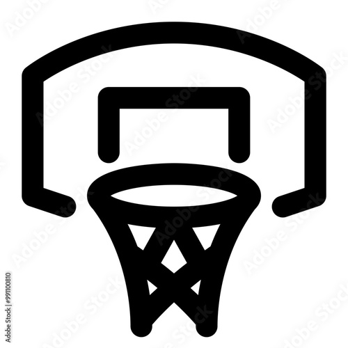 Basketball Backboard Icon