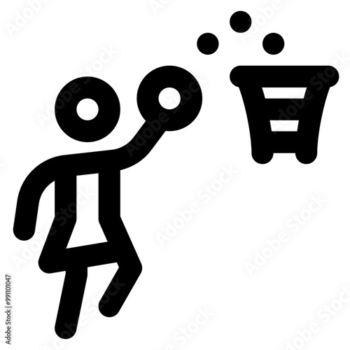 Layup Basketball Icon