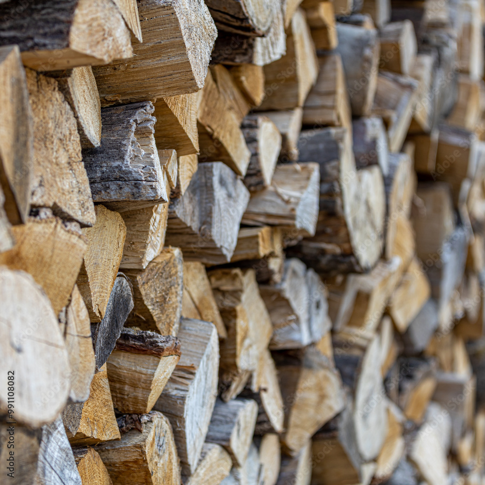 Background of stacked chopped wood logs. Pile of wood logs ready for winter. Wooden stumps, firewood stacked in heap Background of stacked chopped wood logs. Pile of wood logs ready for winter. Wooden stumps, firewood stacked in heap