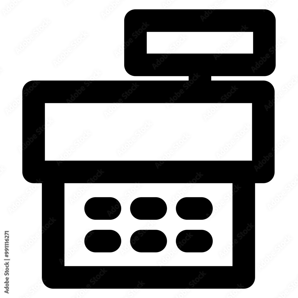 Cash Register Icon Cash Register Icon