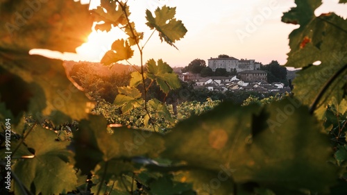 Obraz na płótnie Foto scattata nelle colline attorno a Tassarolo. w salonie