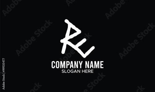 re logo initial logo, re logo, re monogram, rough re logo, Creative Icon Modern Letters Vector Logo, re letter, letter re logo design 