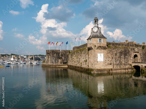 vue de la ville close de Concarneau