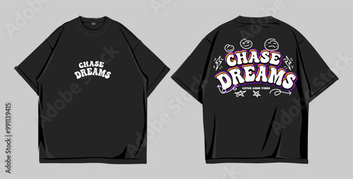 Design t shirt oversize stree...