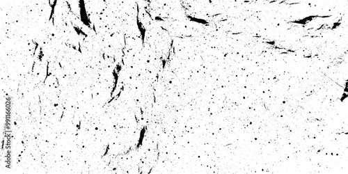 Light distress texture. grain, dirty effect overlay background vector. Dark design background surface. Gray printing element.