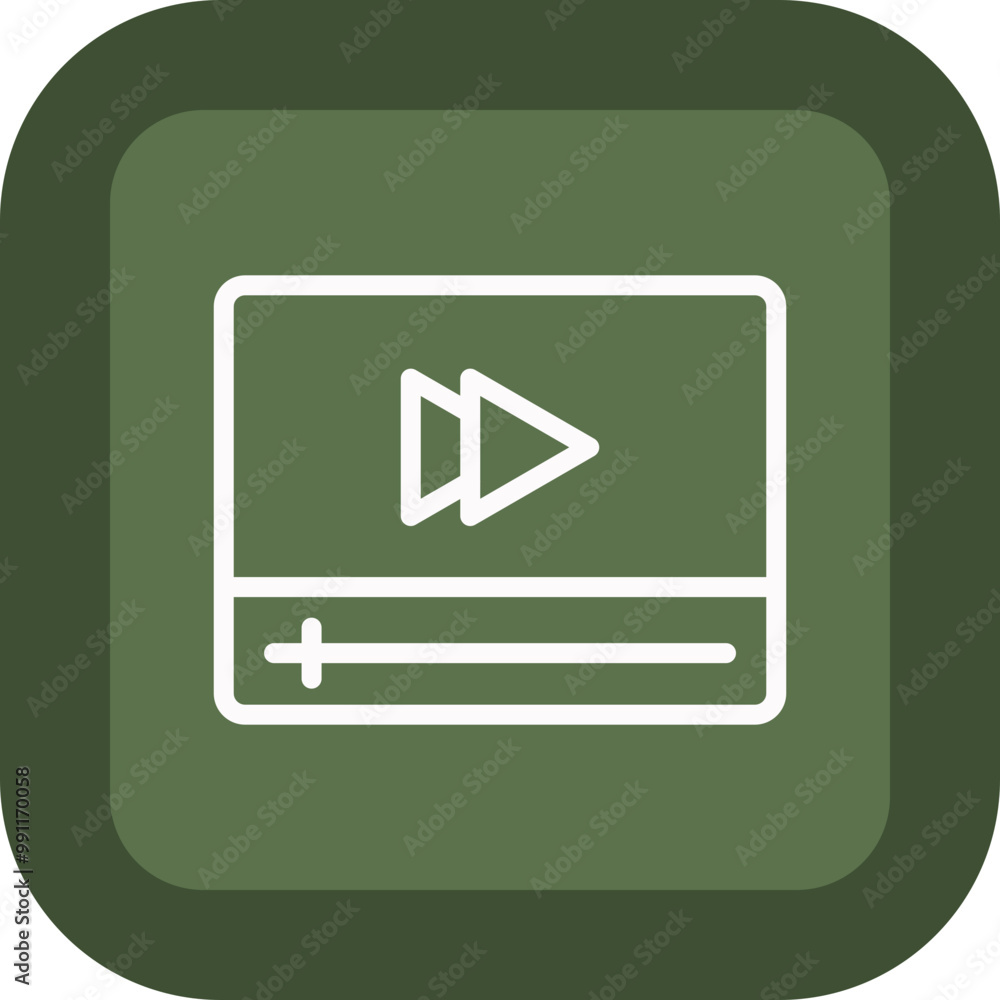 Fast Forward Vector Icon Design Fast Forward Vector Icon Design