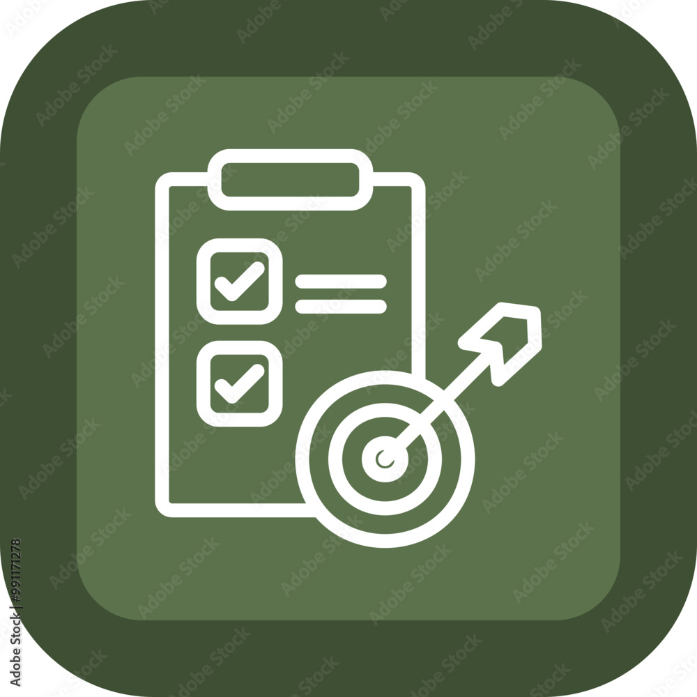 Goal Vector Icon Design Goal Vector Icon Design