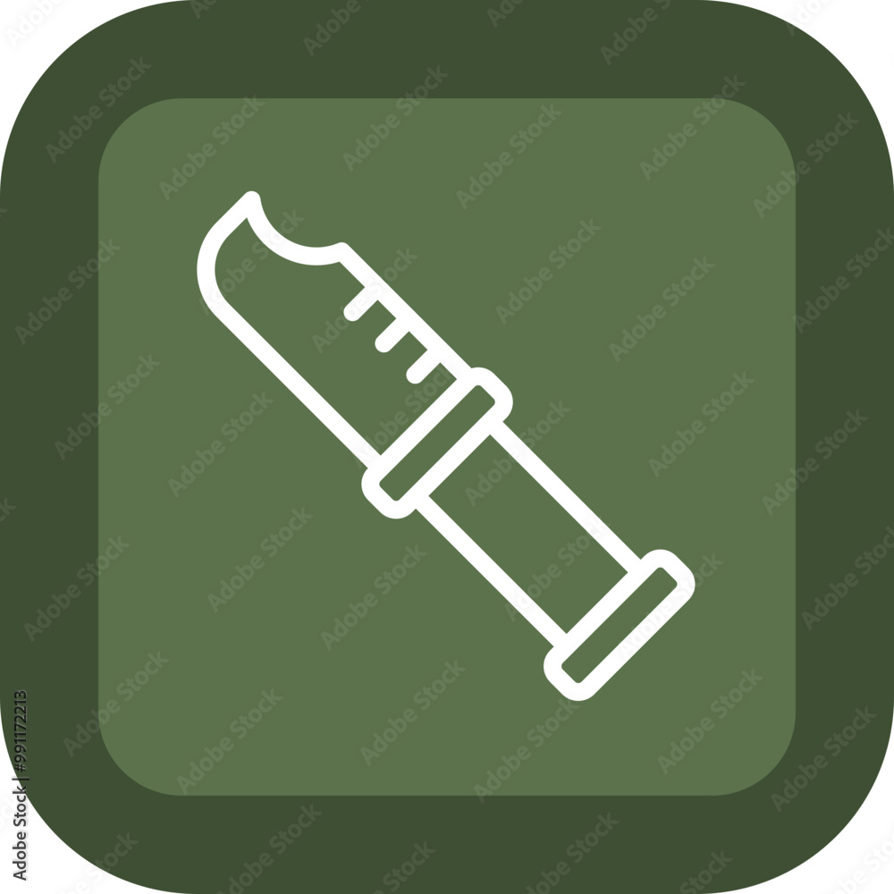 Knife Vector Icon Design Knife Vector Icon Design