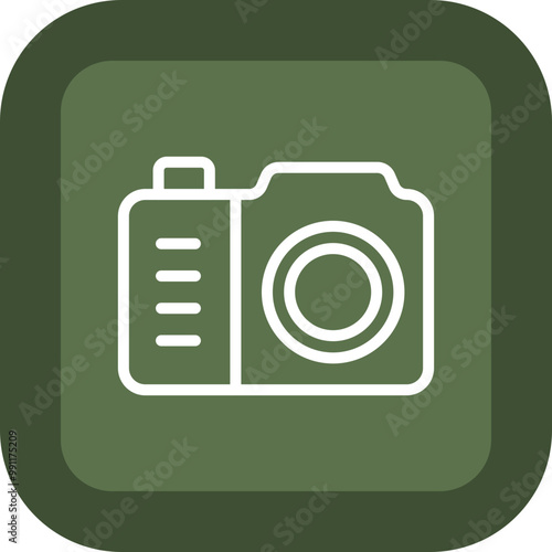Pocket Camera Vector Icon Design