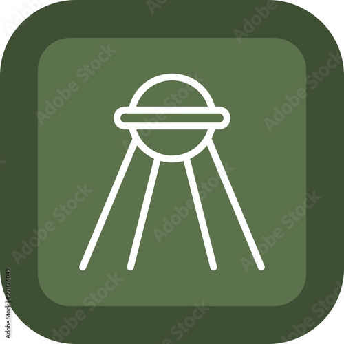 Sputnik Vector Icon Design